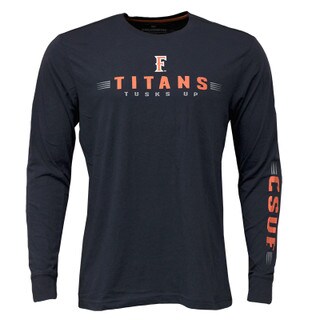 Colosseum Tusks Up Long Sleeve - Navy